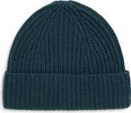 Nordstrom Cashmere Rib Knit Beanie