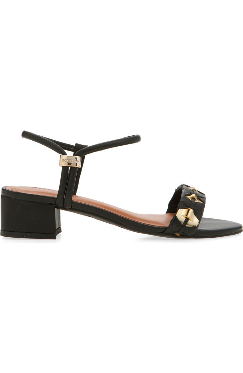 Bottero Elsa Ankle Strap Sandal, Alternate, color, Preto