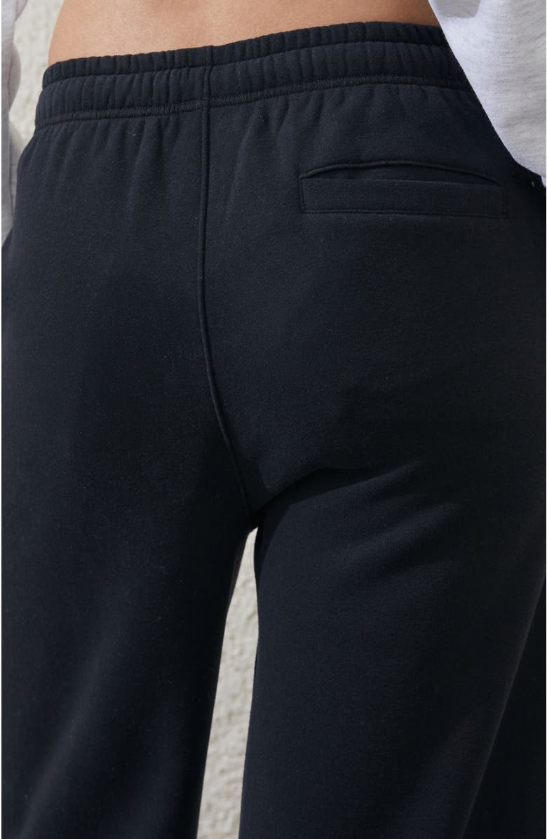 COTTON ON BODY Women's Active Plush Essential Straight Leg Sweatpant, Alternate, color, Black