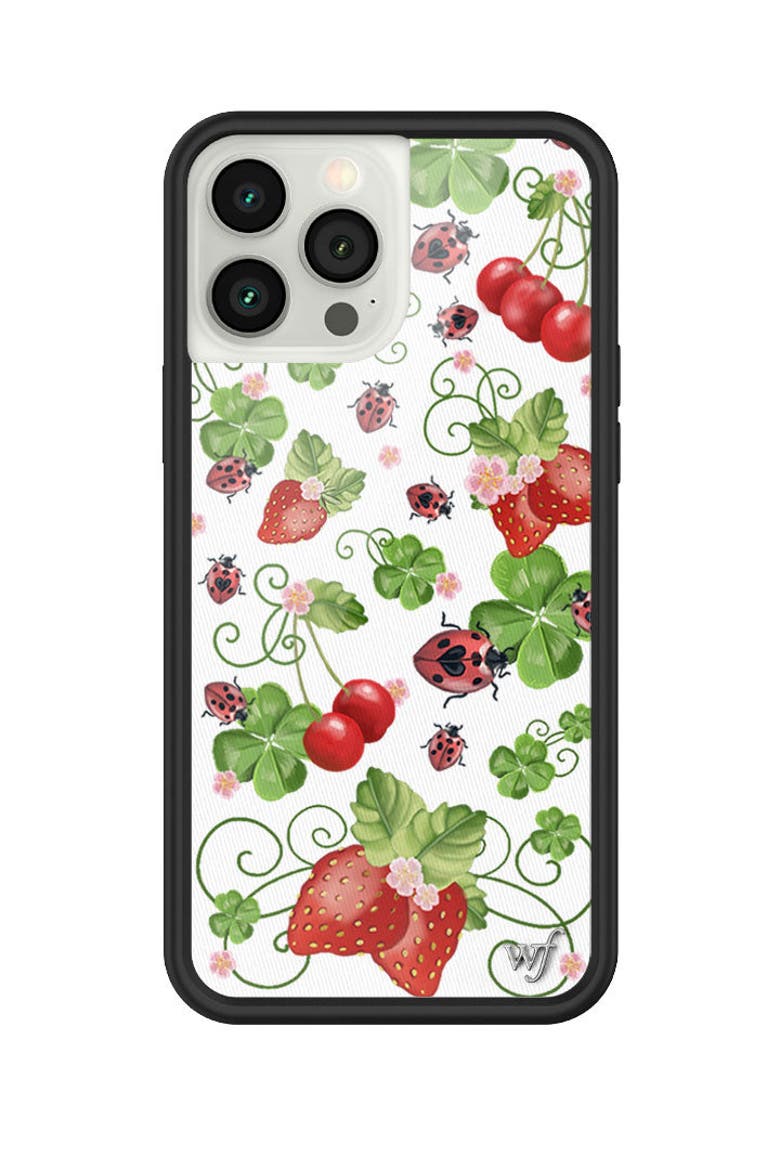 Bugs N' Berries iPhone Case, Alternate, color, White