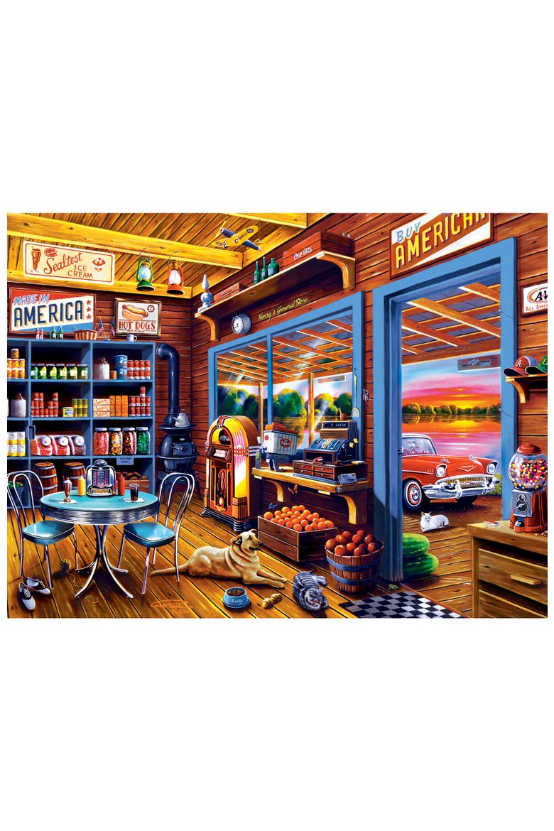 Henry's General Store 750 Piece Puzzle, Alternate, color, Multicolor