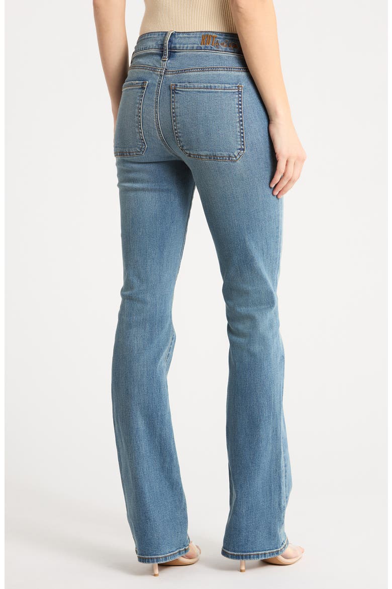 Nicole Bootcut Jeans, Alternate, color, BETONY