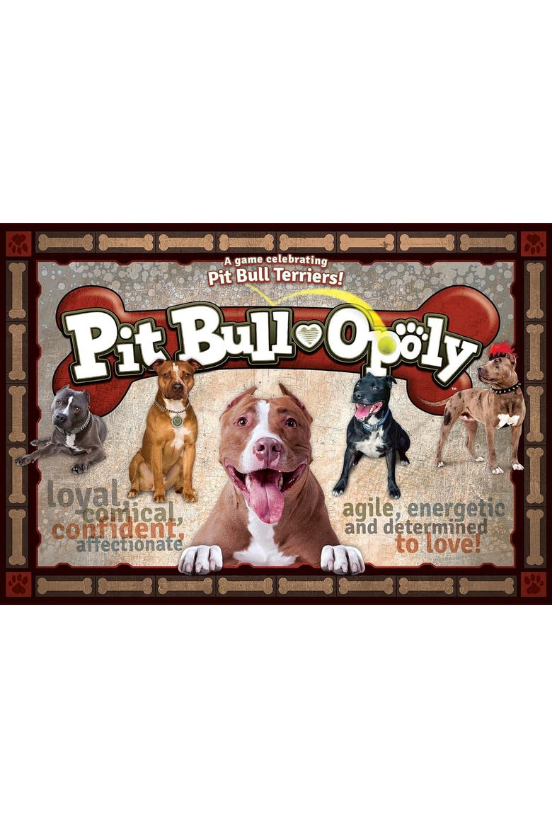 Pitb Pit Bullopoly Board Games, Main, color, Multicolored