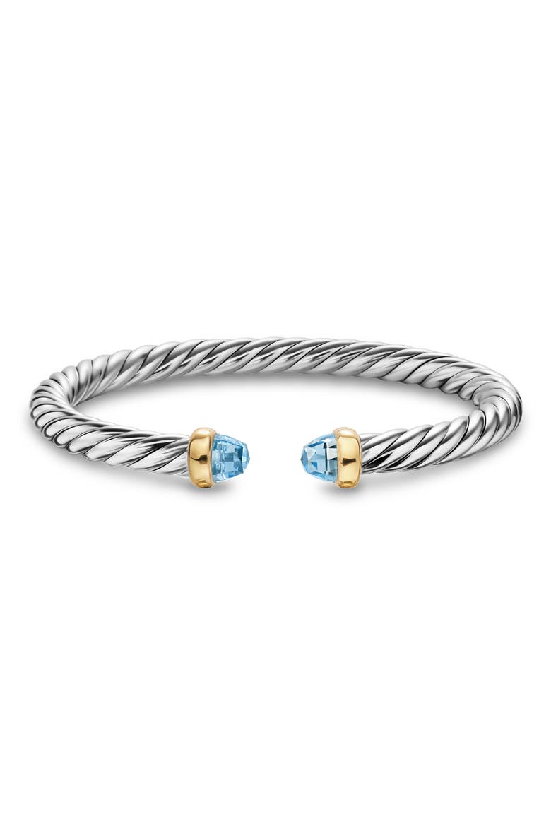 Cablespira® Flex Bracelet, 6mm, Alternate, color, BLUE TOPAZ
