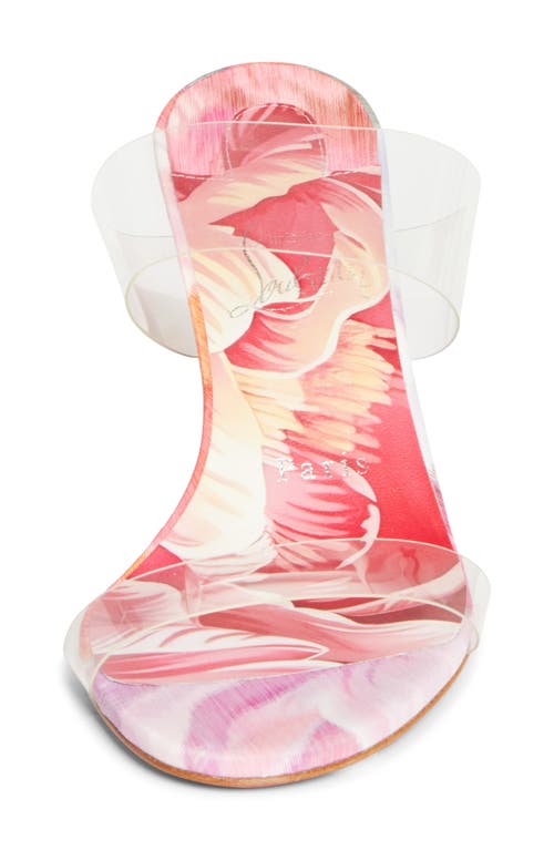 Christian Louboutin Just Nothing Slide Sandal In Multi