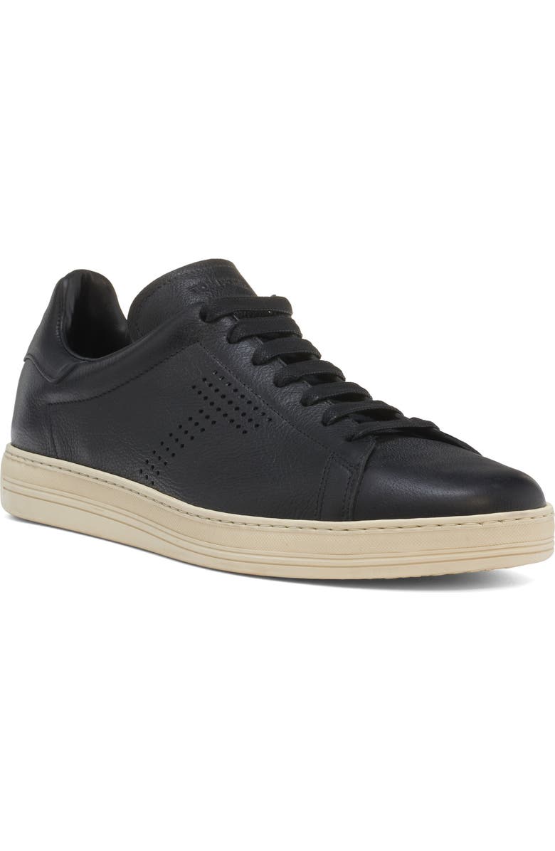 TOM FORD Warwick Sneaker, Main, color, 3Nw02 Black/ Cream