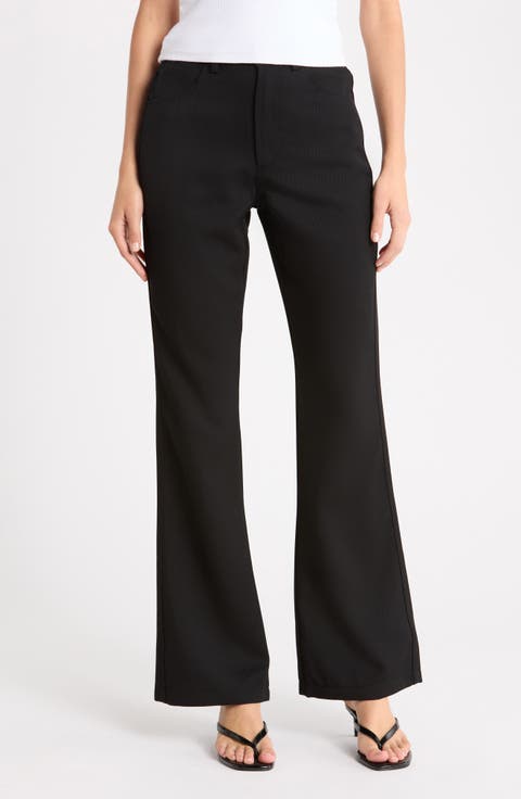 Riding Trouser High Waist Wide Leg Virgin Wool Jeans
