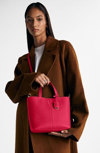 Small Leather Soft Tote