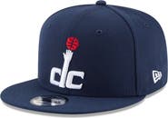 New Era Men's New Era Navy Washington Wizards Official Team Color 9FIFTY Snapback Hat