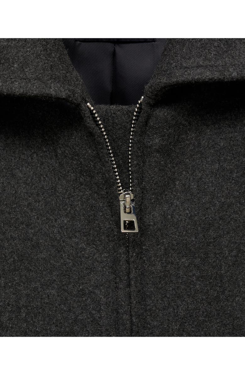 MANGO Oversize Crop Jacket, Alternate, color, 