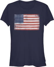 Lost Gods Juniors Lost Gods American Flag and Proud T Shirt