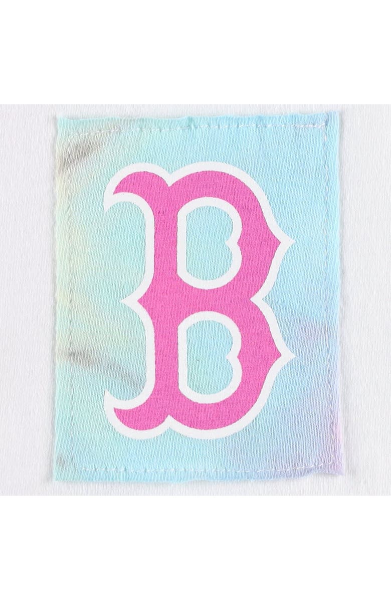 REFRIED APPAREL Women's Refried Apparel White Boston Red Sox Tie-Dye Tank Top, Alternate, color, White