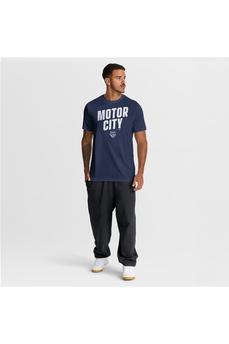 Men's Nike Navy Detroit Tigers City Connect Team Phrase Script Dri-FIT T-Shirt, Alternate, color, Navy