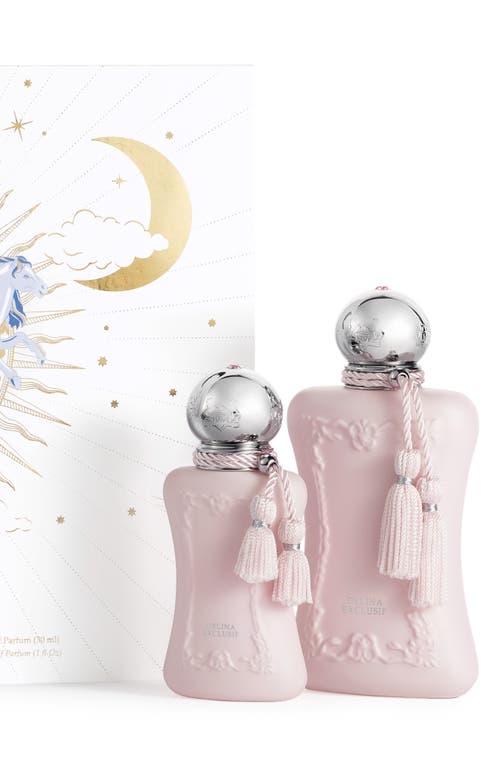 Parfums De Marly Delina Exclusif Parfum Gift Set $695 Value In Transparent