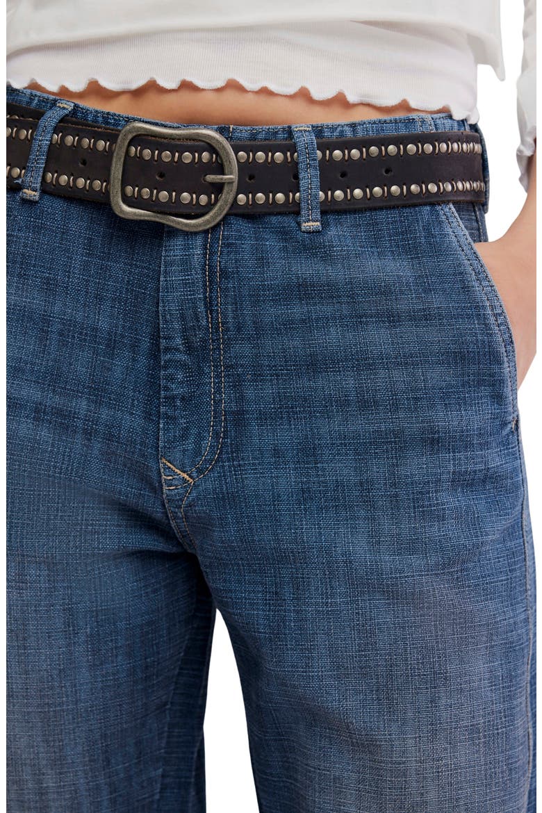 East Side High Waist Wide Leg Jeans, Alternate, color, RULEBREAKER