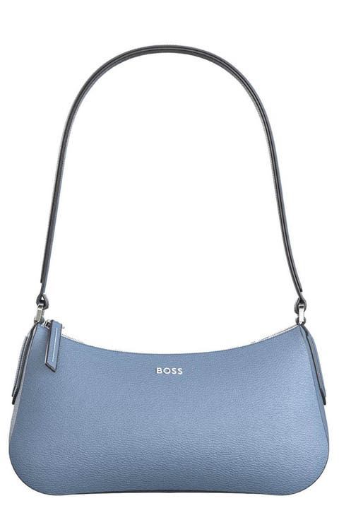 Small Alyce Leather Hobo Bag