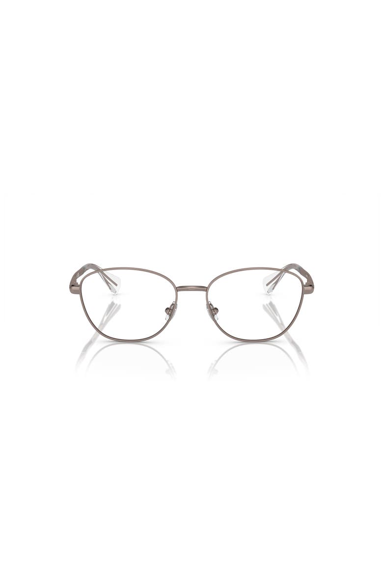52mm Oval optical glasses, Alternate, color, Gold