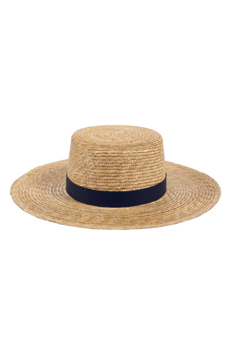 Janessa Leoné Klint Straw Hat, Alternate, color, 