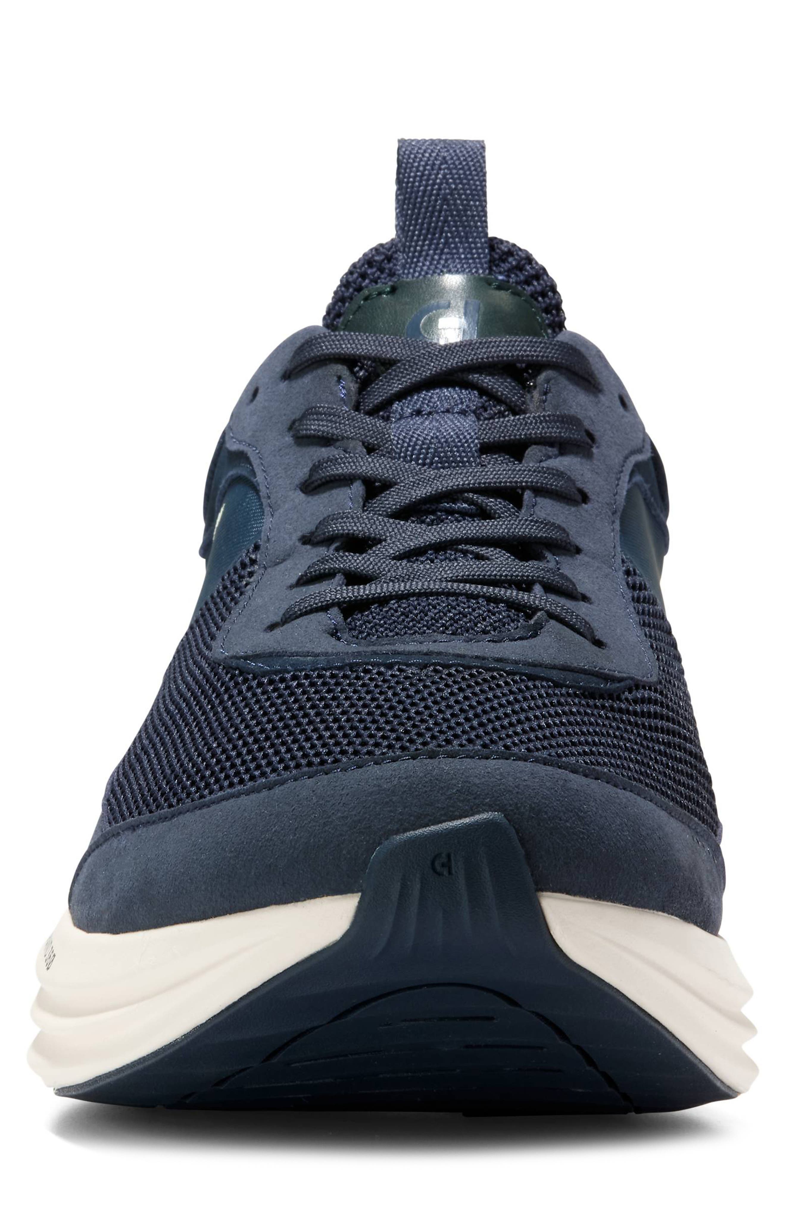 Cole Haan ØriginalGrand Quadstar Running Shoe, Alternate, color, Navy Blazer/ Ch Java/ Ivory