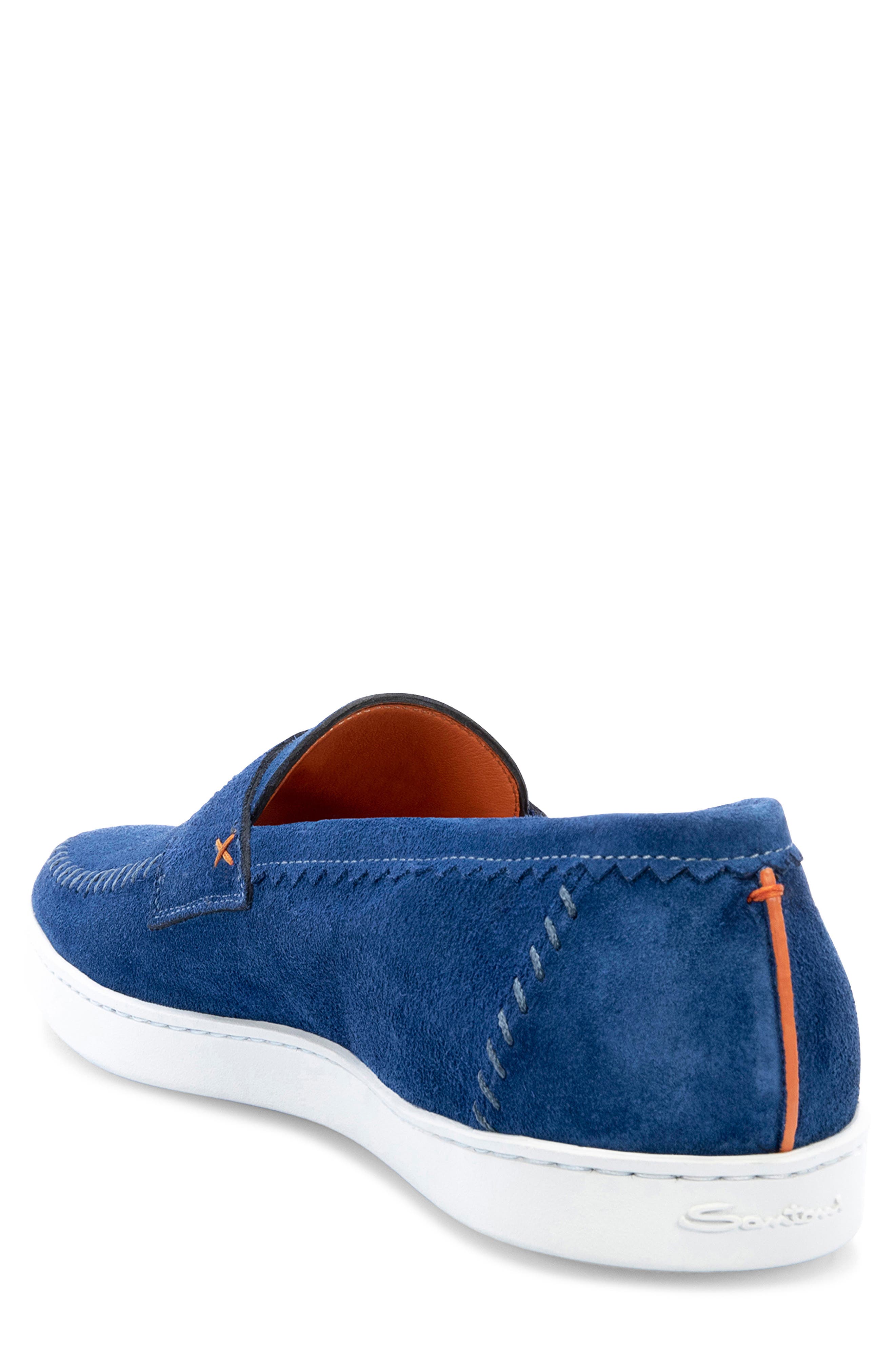 Santoni Banker Loafer Sneaker, Alternate, color, 
