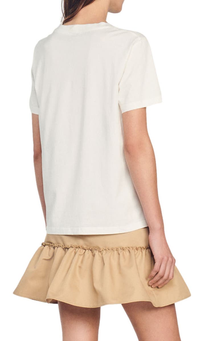 SANDRO Graphic Tee, Alternate, color,