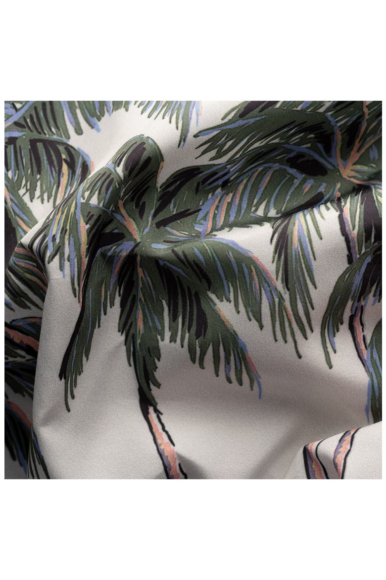 Palm Tree Swim Trunks, Alternate, color, GREEN