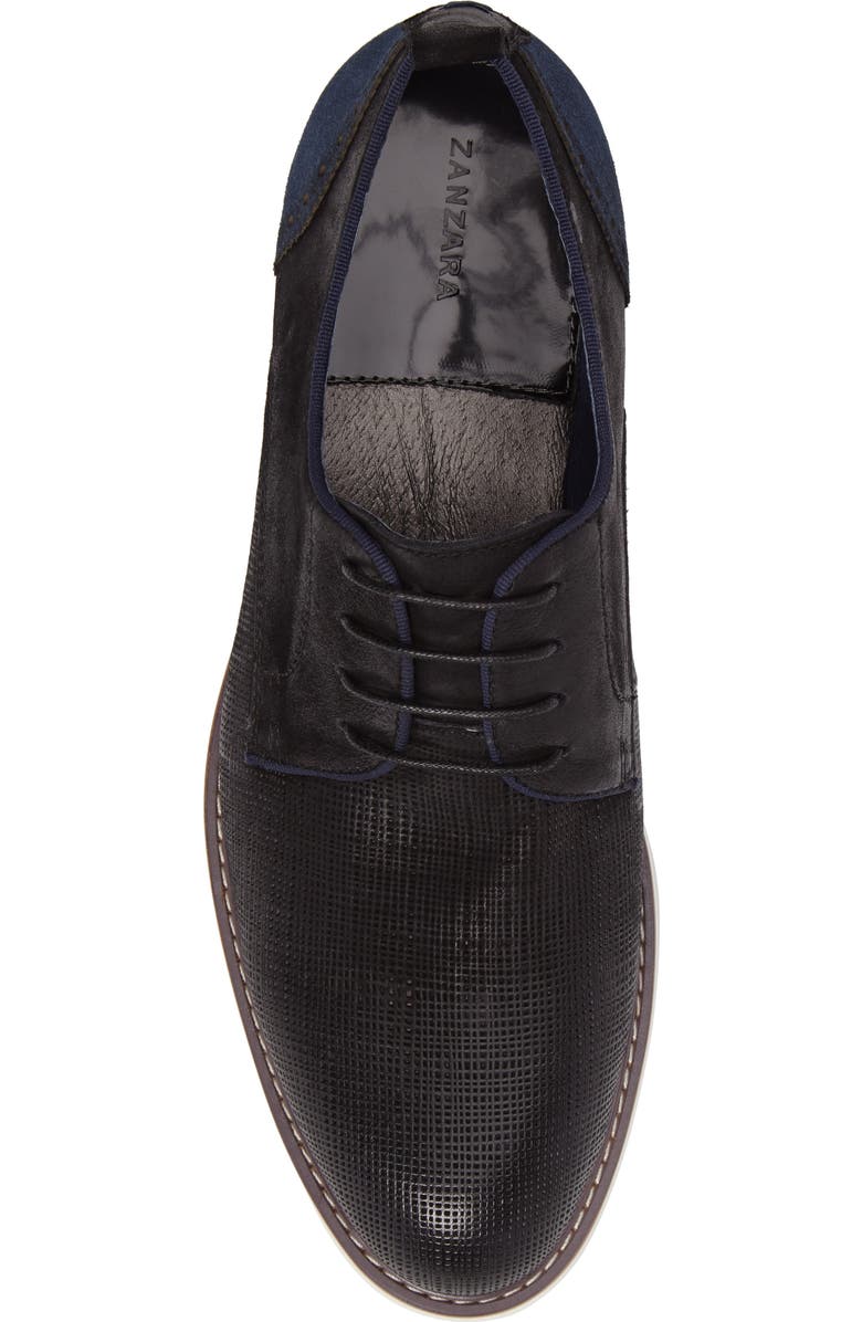 Zanzara Homer Plain Toe Derby, Alternate, color,