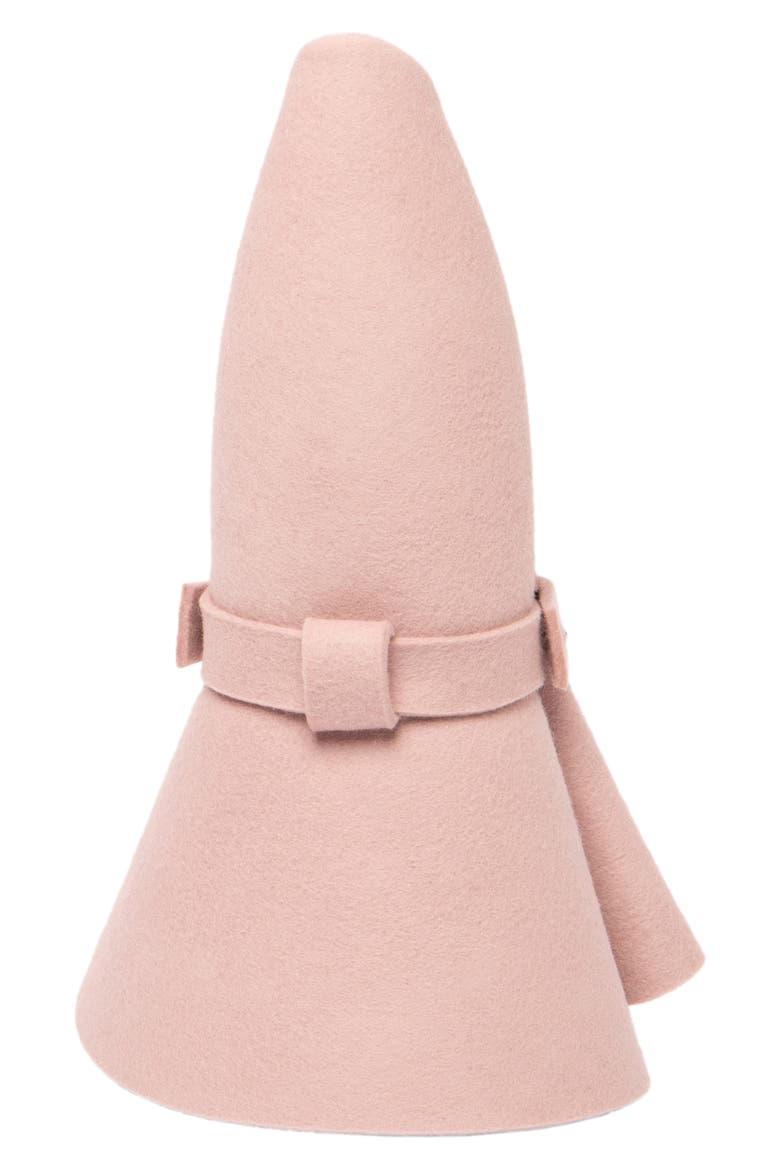 Packable Wool Felt Hat, Alternate, color, BLUSH