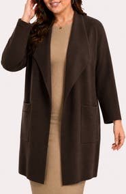BY DESIGN Andrea Open Front Pocket Cardigan