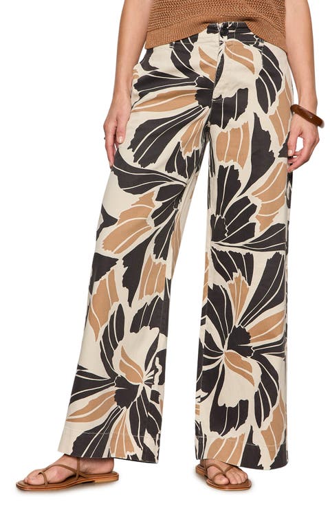 Academy Wide Leg Cotton & Linen Pants