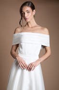 Coast Bandeau Neck Bridal Shrug Top