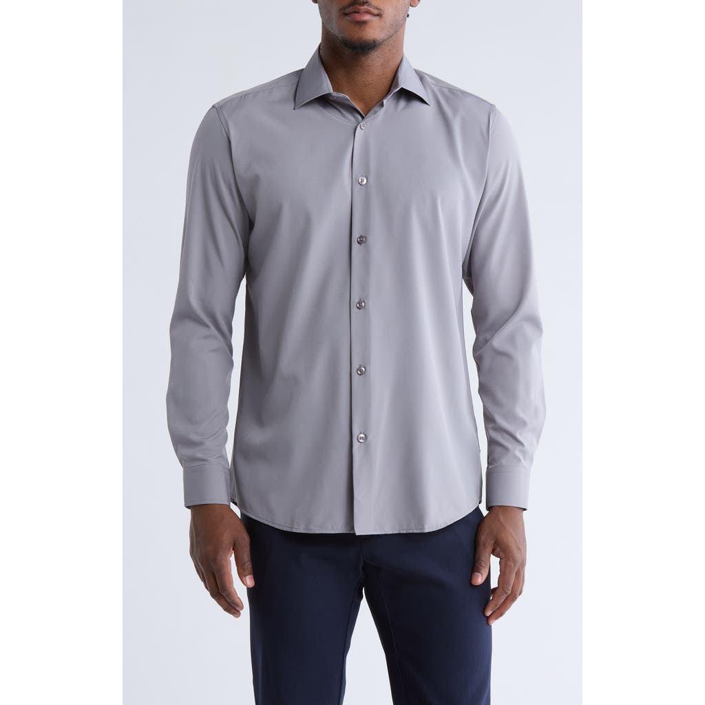 Tom Baine Comfort 4-way Stretch Winkle Free Performance Dress Shirt