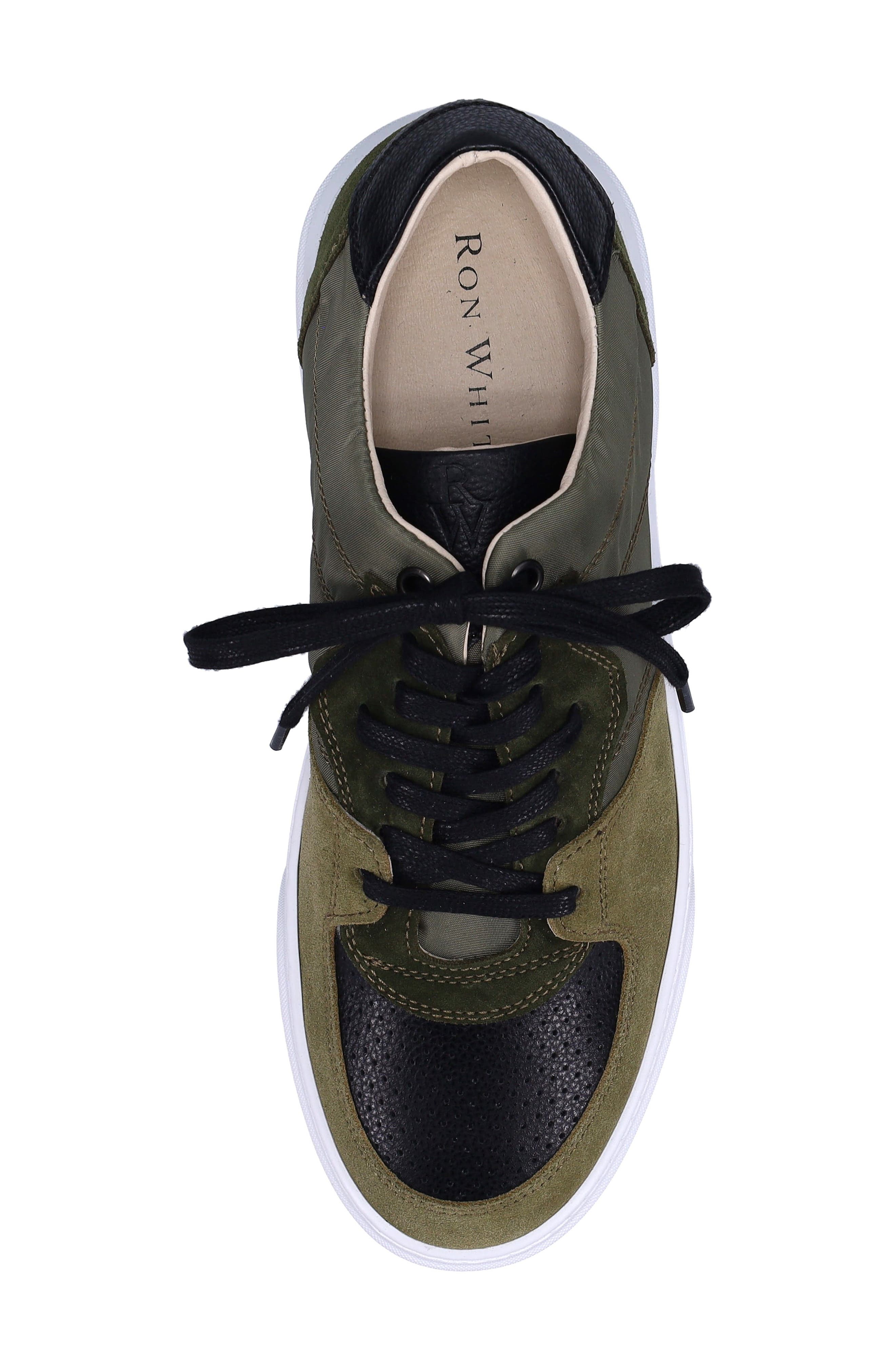 Macklan Water Resistant Sneaker, Alternate, color, MILITARY