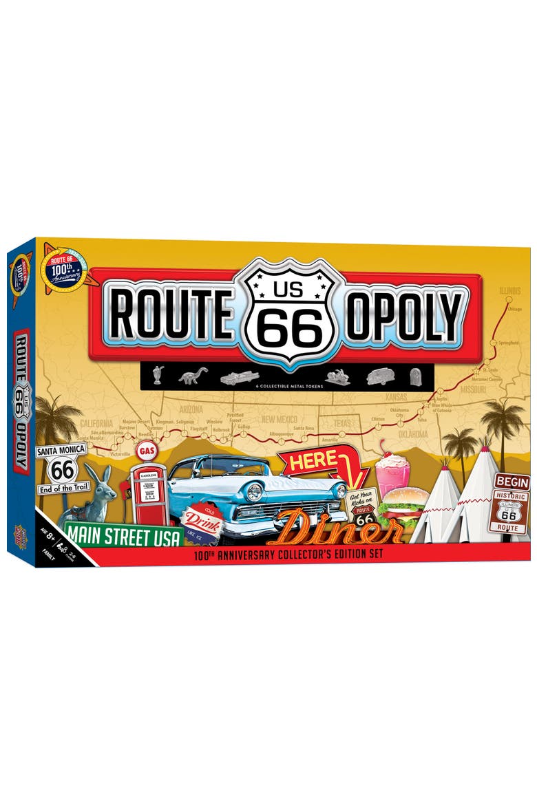 Route 66 Opoly, Main, color, Multicolor
