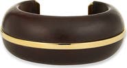 Lizzie Fortunato Halo Acacia Wood Cuff
