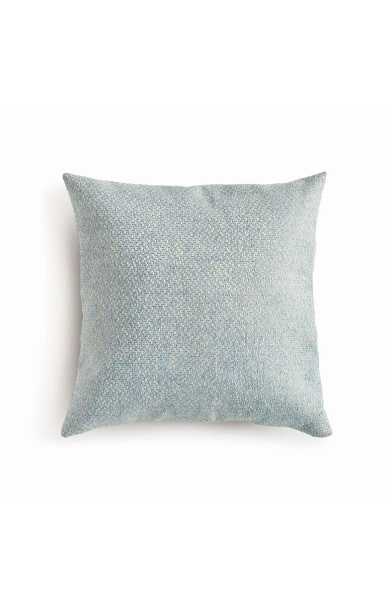 Napa Home & Garden Blake Square Indoor-Outdoor Pillow 20", Main, color, Blue