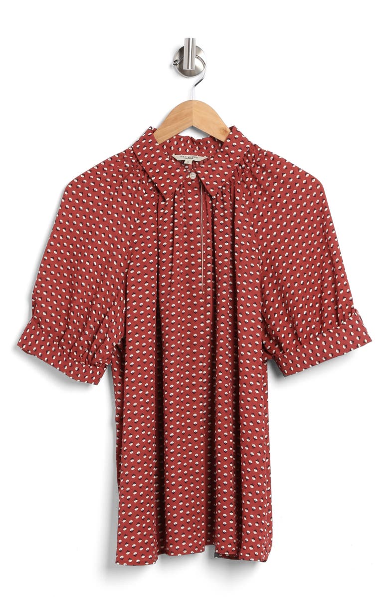 MAX STUDIO Puff Sleeve Top, Alternate, color, 