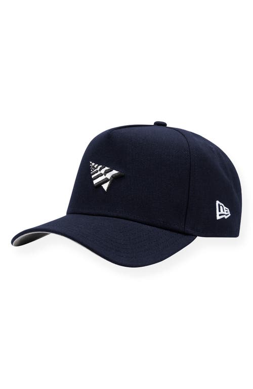 Paper Planes Logo 9forty A-frame Snapback Cap In Blue