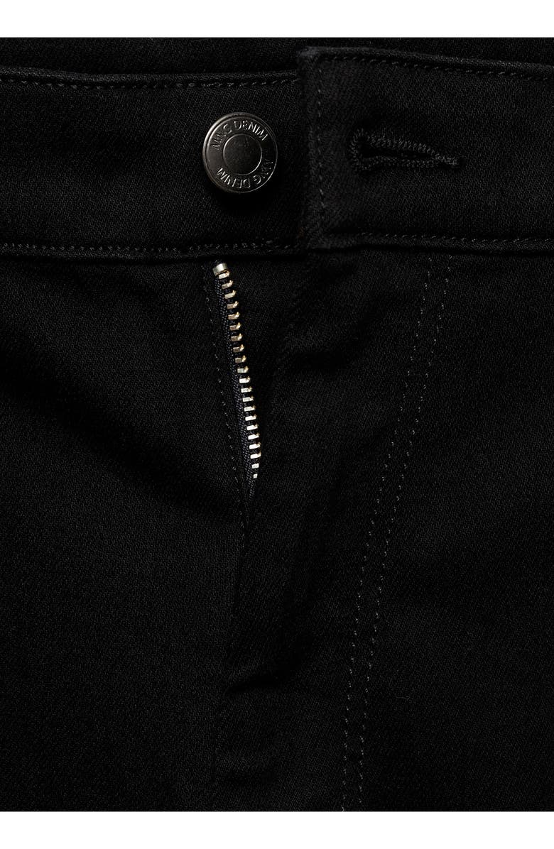 MANGO Patrick Slim Fit Ultra Soft Touch Jeans, Alternate, color, Black Denim