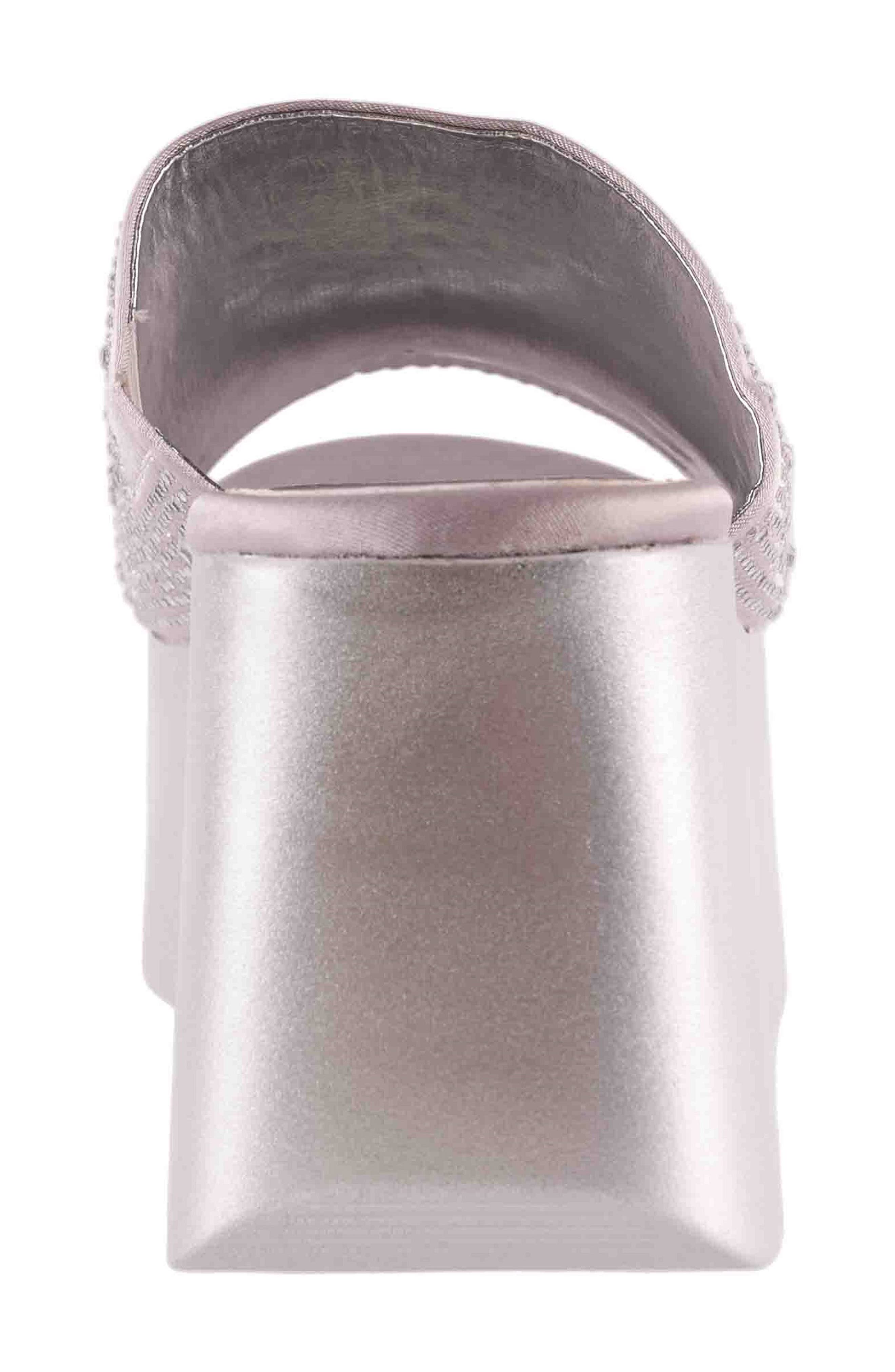 NINETY UNION Bahamas Platform Sandal, Alternate, color, Silver