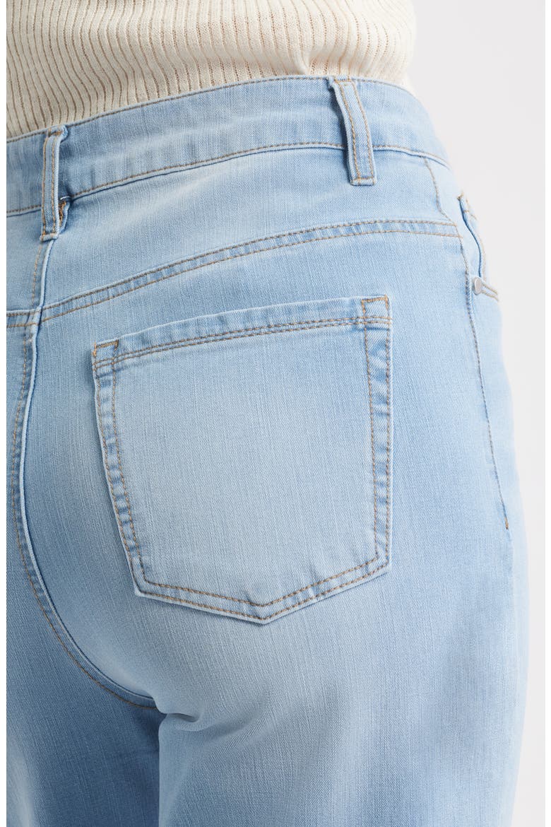 Dia Wide Leg Jeans, Alternate, color, WASHED INDIGO