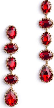 Deepa Gurnani Tyra Drop Earrings