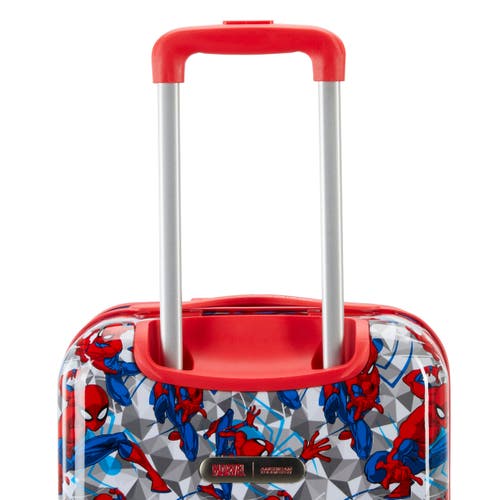 American Tourister Disney Hardside Carry On 18 Inch Luggage With Spinner Wheels In Pink