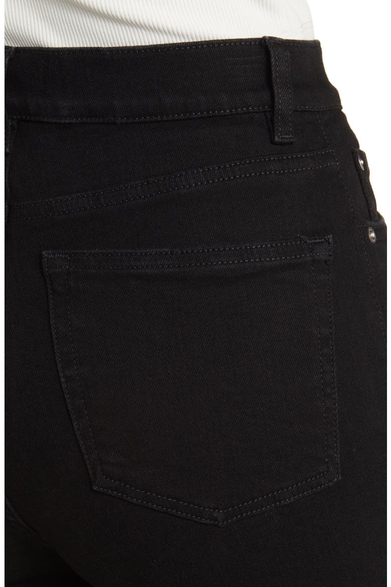Wide Leg Jeans, Alternate, color, RINSE BLACK