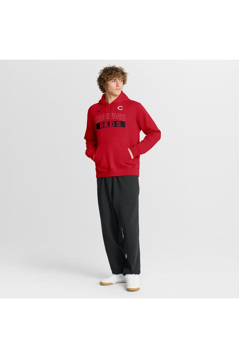 Men's Nike Red Cincinnati Reds Primetime Club Hoodie, Alternate, color, Red