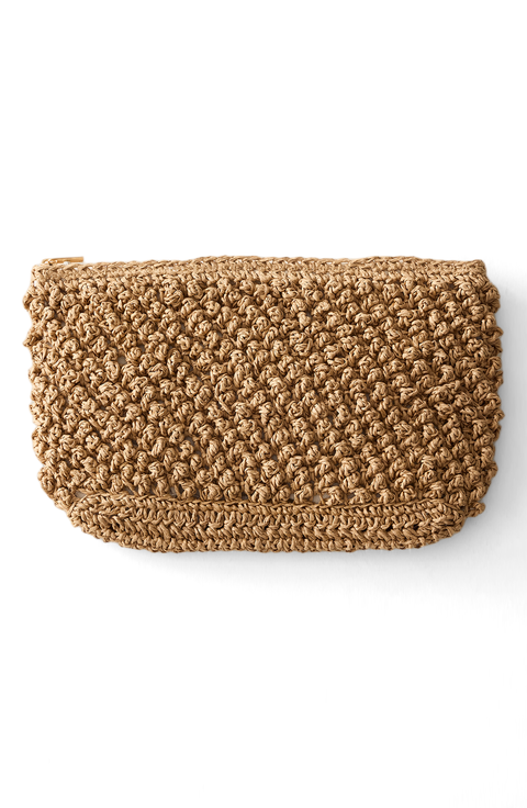 Straw Bobble Pouch