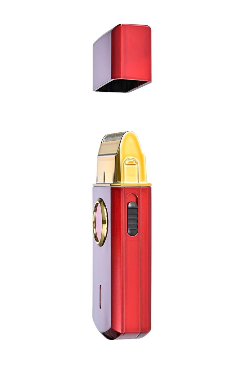 Uno Compact Cordless Single Foil Shaver, Alternate, color, Red