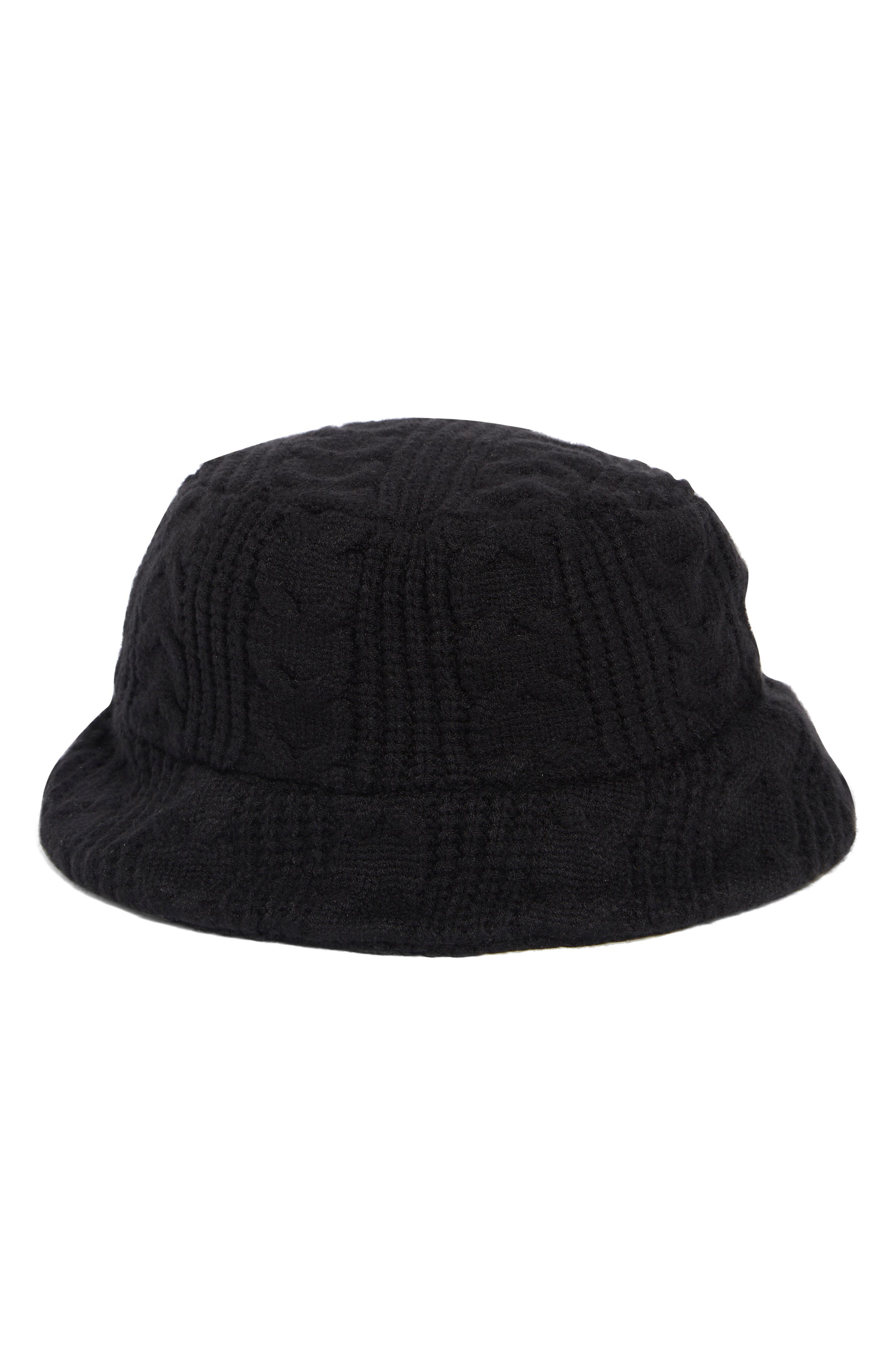 Cable Stitch Bucket Hat