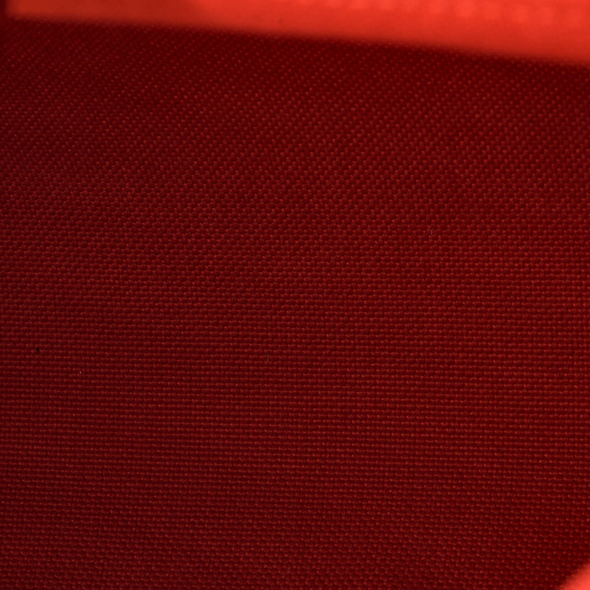 Pre-Owned Hermes Herbag Zip Leather and Toile 31, Alternate, color, Rouge Tomate