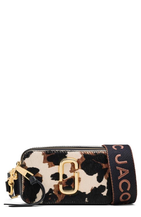 'The Cow Haircalf Snapshot' Genuine Calf Hair Crossbody Bag